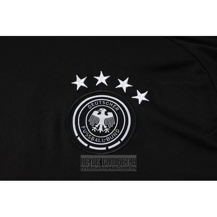 Chandal del Alemania Manga Corta 2024-2025 Negro - Pantalon Corto